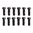 Kit di Viti a Testa Cilindrica BROWNELLS 6-48x3/8" per basi e anelli. 168 viti assortite, ideali per adattamenti personalizzati. Scopri di più! 🔧🛠️