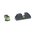 Scopri i mirini Ameriglo CAP per Glock con inserto in trizio verde e contorno fotoluminescente. Compatibili con vari modelli Glock. 🌟 Acquista ora!