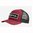 MAGPUL WORDMARK PATCH TRUCKER RED/BLACK