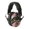 Scopri le cuffie Walkers Pro Low-Profile Folding 🎧 in Pink Mossy Oak, leggere e compatte, con riduzione del rumore di 22 dB. Perfette per ogni occasione!