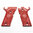 Set di guancette in polimero rosse per pistola 92X Performance di BERETTA. Stessa qualità delle originali! 🌟 Disponibili anche in blu e viola. Scopri di più!